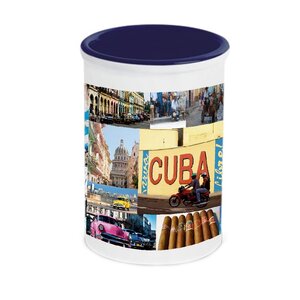 Pot à stylos en céramique cuba