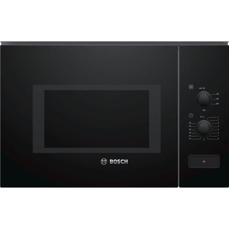 Bosch bfl550mb0 - micro-ondes monofonction encastrable noir - 25 l - 900 w