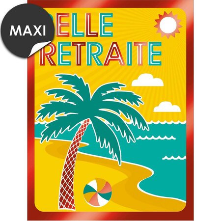 Carte départ retraite belle retraite - draeger paris