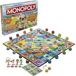 Monopoly - édition animal crossing new horizons - plateau de jeu amusant pour enfants - a partir de 8 ans