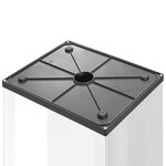 Hailo Poubelle Big-Box Swing Taille L 35 L Blanc 0840-131