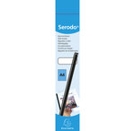 Boite de 15 baguettes à relier 18mm capacité 180 feuilles a4 noir exacompta