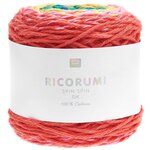 Pelote fil coton rainbow - ricorumi spin spin 50 g