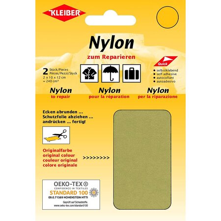 Pièce de réparation nylon, autocollant, beige KLEIBER