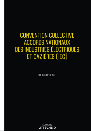 Convention collective nationale electricité et gaz - 02/05/2023 dernière mise à jour uttscheid