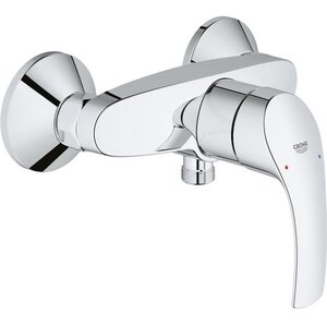 GROHE Mitigeur douche mural Eurosmart 32172002 - Limiteur de température - Clapet anti-retour - Chrome