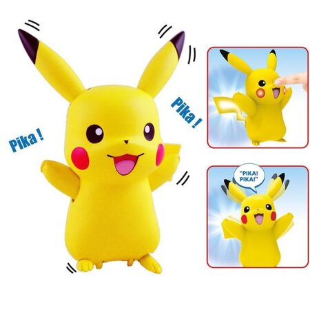 Pokemon - my partner pikachu - jeu interactif - 10 cm