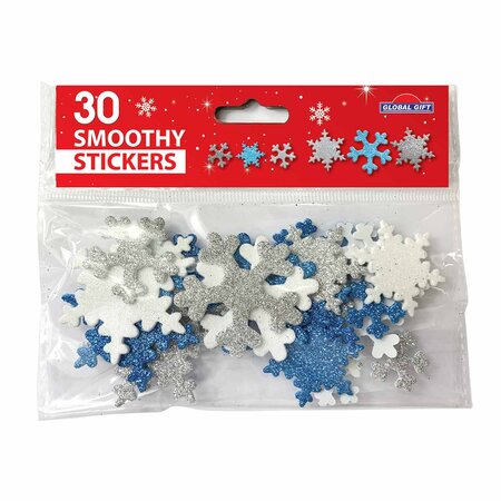 Autocollants mousse EVA - Flocons de neige