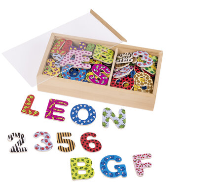 Aimants Pour apprendre l'alphabet et les chiffres - Goki