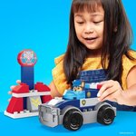 Mega construx - coffret police paw patrol - briques de contruction - des 3 ans