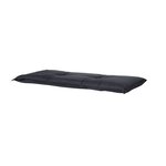 Madison Coussin de banc Basic 150x48 cm noir