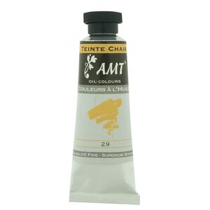 Peinture à l'huile fine en tube teinte chair 45ml - amt