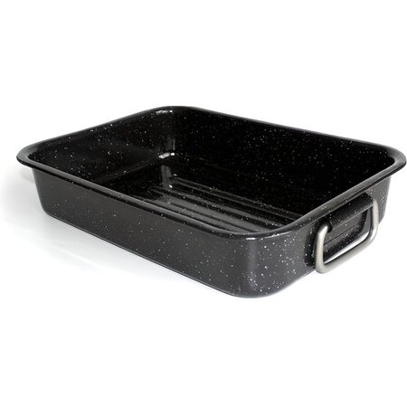 BEKA Plat a four rectangulaire Kitchen Roc - 32 x22 cm - Noir