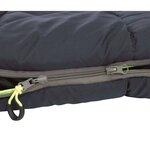 Outwell Sac de couchage Contour Lux Bleu foncé Fermeture éclair gauche