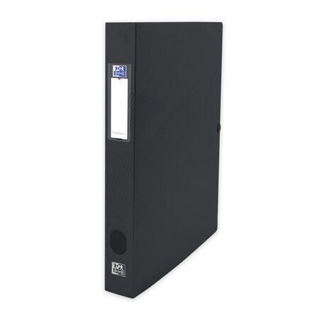 Boîte de classement Osmose 24X32, dos de 4 cm en polypropylène opaque - Noir