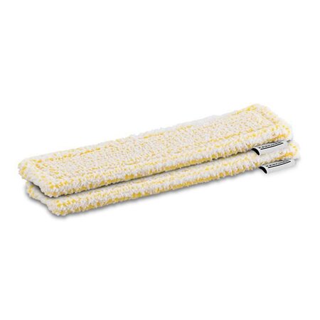 KÄRCHER Lot de 2 chiffons microfibres velcro jaune