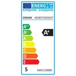 Ampoule Pinecone LED OSRAM Clair filament OR - Edition 1906 - E27 - 5W = 40 - Blanc Chaud