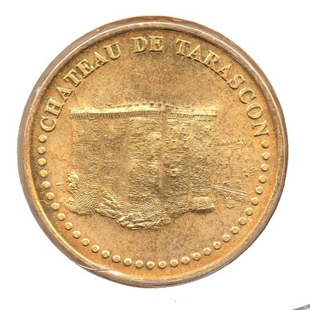 Mini médaille monnaie de paris 2007 - château de tarascon