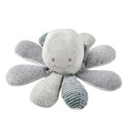 NATTOU Pieuvre multi-activités (hochet, papier bruissant, scouic) - Multi-matieres - Gris