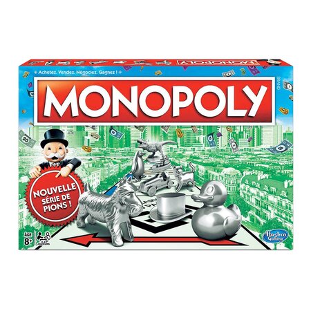 Hasbro - monopoly classique