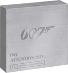 Pièce de monnaie en Argent 2 Pounds g 31.1 (1 oz) Millésime 2020 James Bond JAMES BOND