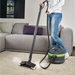 POLTI VAPORETTO - Classic 65 - Nettoyeur vapeur - autonomie limitée - 4 BAR - 110g/min - 1500W - 7 accessoires - Vert + Noir