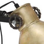 vidaXL Lampadaire avec 2 abat-jour Laiton E27 Fonte