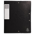 Boite De Classement Cartobox Dos 60mm Carte Lustrée - A4 - Noir - X 10 - Exacompta