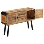 vidaXL Buffet Bois de manguier massif 120 x 30 x 76 cm