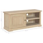 vidaXL Meuble TV 90 x 30 x 40 cm Bois