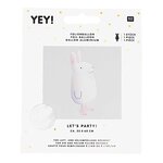 Ballon aluminium lapin