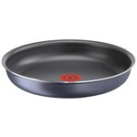 Tefal lot de 2 poeles ingenio elegance avec poignée amovible - ø 24 / 28 cm