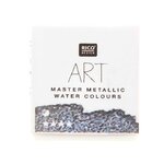 Peinture Aquarelle métallique 1/2 godet - Graphite