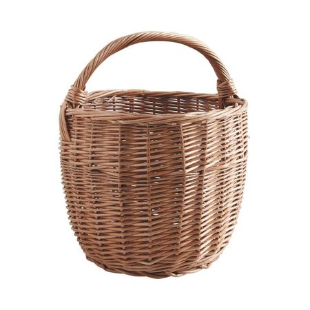 Panier rond en osier buff 30 cm