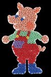 Plaque Cochon pour perles standard (Ø5 mm)