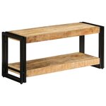 vidaXL Meuble TV 90 x 30 x 40  cm Bois de manguier massif