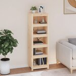 vidaXL Bibliothèque 50x35x154 cm Bois de pin massif