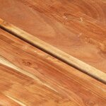 vidaXL Table basse 142x90x42 cm Bois d'acacia massif