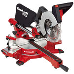 Einhell scie à onglet radiale 1800w te-sm 2131 dual