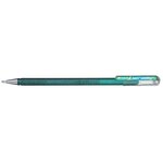 Hybrid stylo roller encre gel 'dual pen'  vert/bleu x 12 pentel