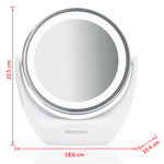 Medisana Miroir cosmétique 2-en-1 CM 835 12 cm Blanc 88554