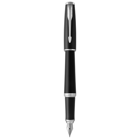 Parker urban stylo plume  noir mat  plume fine  encre bleue  coffret cadeau
