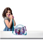 LA REINE DES NEIGES 2 Lecteur CD karaoké enfant avec 2 microphones LEXIBOOK