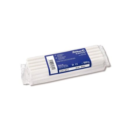 Pâte à modeler de qualité Plastilin, 1 kg, blanc PELIKAN