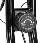 Tectake Vélo d'appartement avec ordinateur LCD Pliable