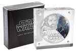 Pièce de monnaie 2 Dollars Niue 2017 1 once argent BE – Luke Skywalker