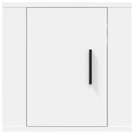vidaXL Meubles TV muraux 2 Pièces Blanc 40x34 5x40 cm