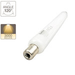 Tube led s15  3w .cons (28w .eq)  lumière blanche chaude