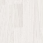 vidaXL Bibliothèque à 2 niveaux Blanc 100x30x70 cm Bois de pin massif