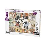 Puzzle n 500 p - souvenirs de mickey / disney